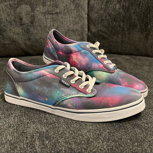 Vans Shoes - VANS Galaxy Stars Low Pro Shoes Sneakers Low Tops Women’s Size 9